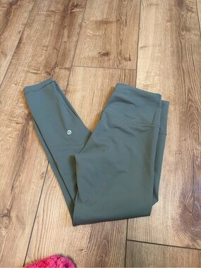 lululemon athletica Olive Green Leggings